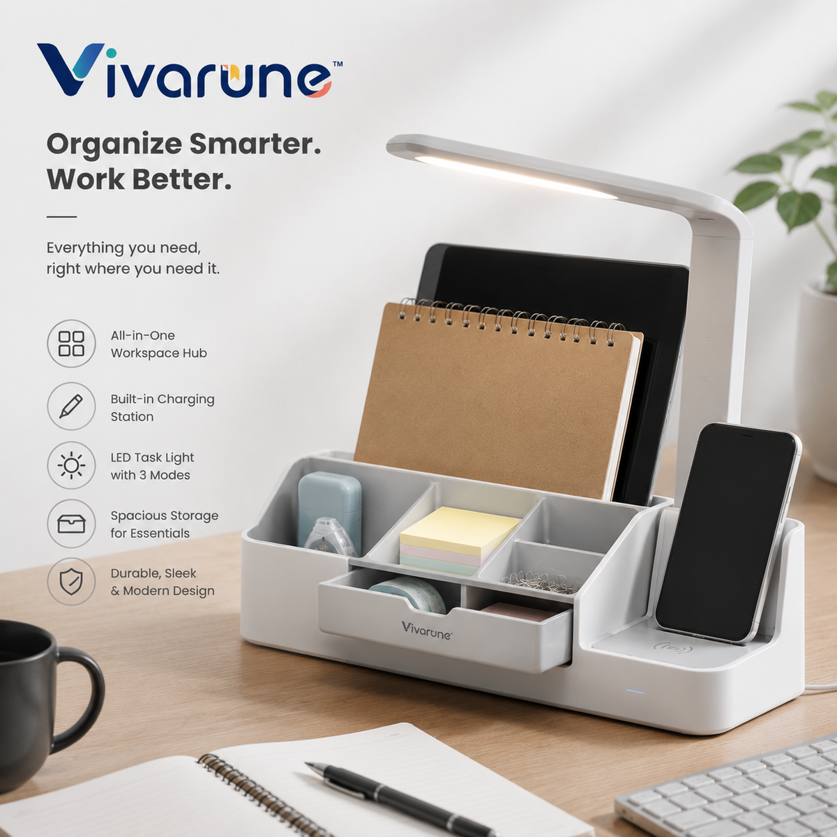 Vivarune™ SmartDesk Productivity Station